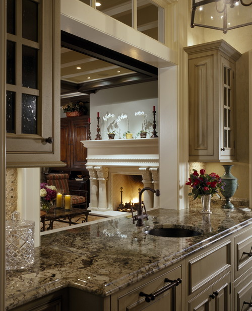 traditional kitchen 3 4