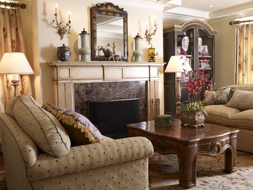 traditional living room