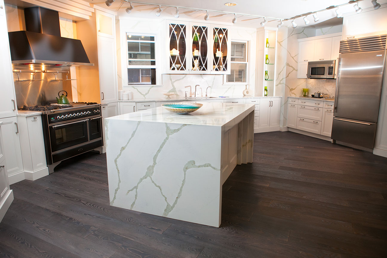Calacatta Install 1