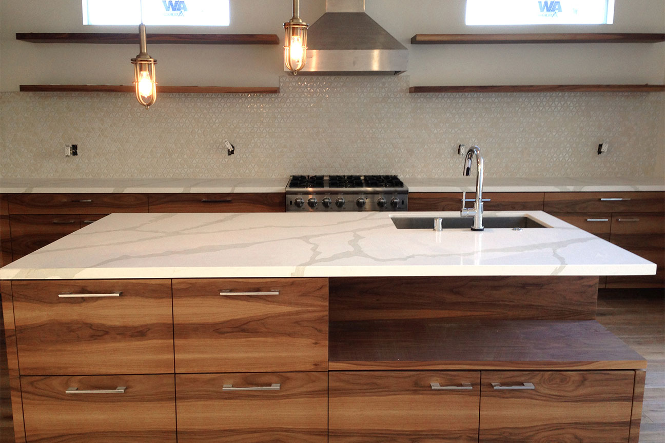 Calacatta Install 3