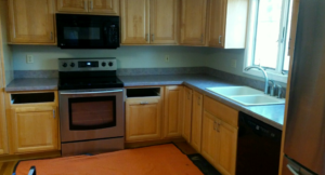Before Photo of Kitchen Countertop