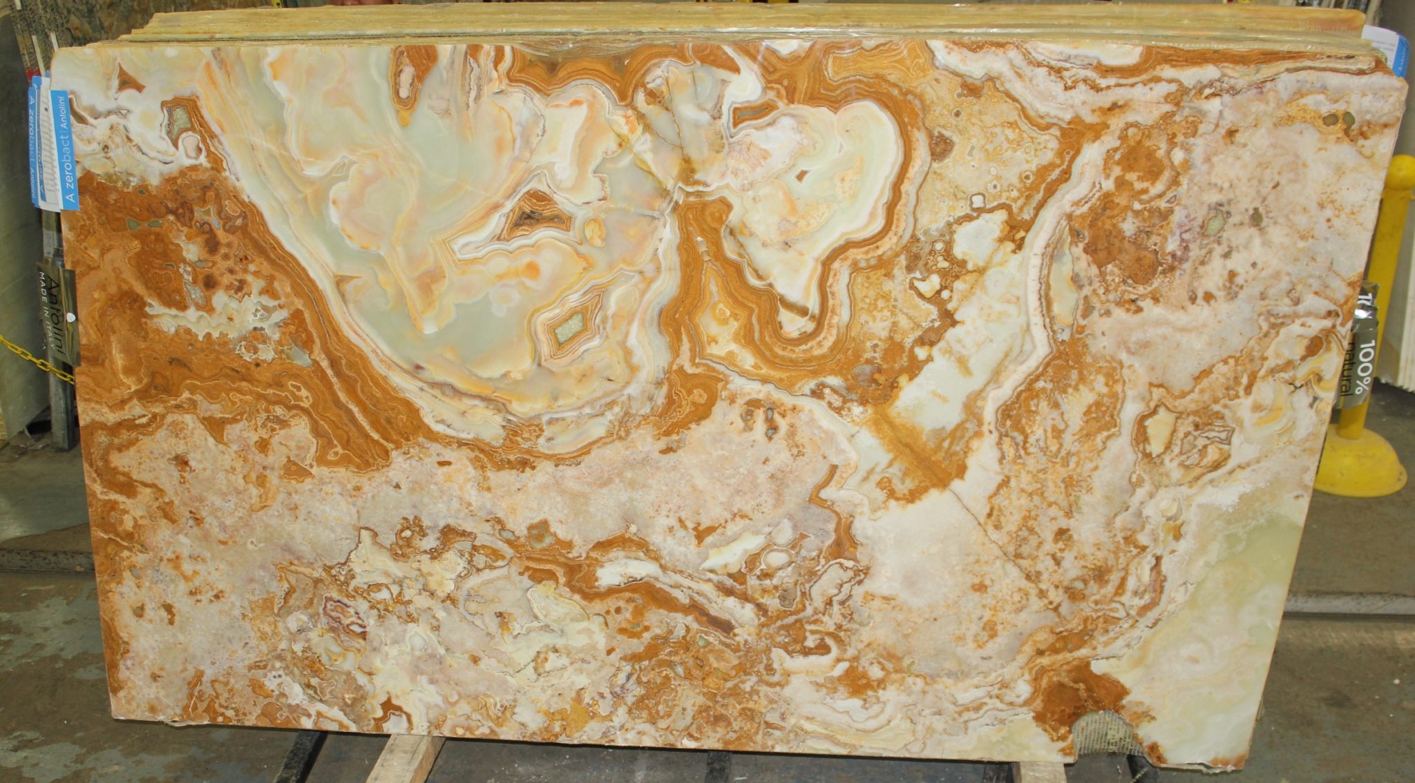 PERSIAN GREEN ONYX CROSSCUT AZEROBACT