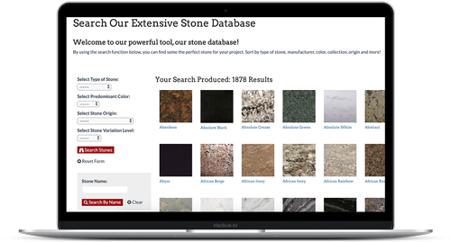 stone database divine stoneworks