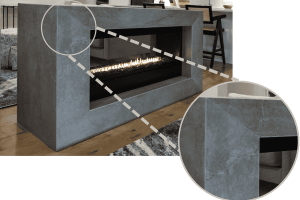 Telepman Fireplace #2565 Soke Dekton Ultra Compact (2)