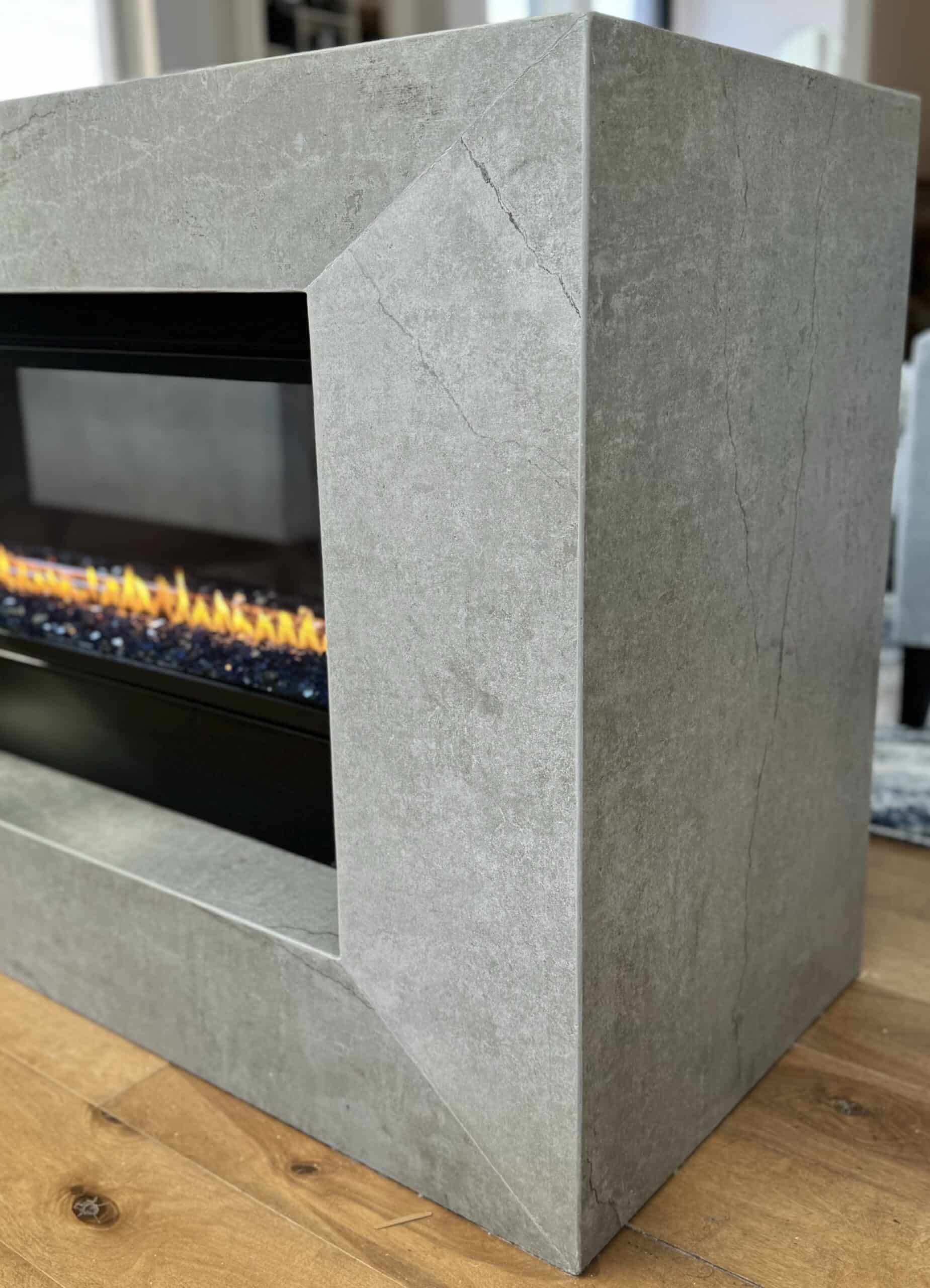 Soke Dekton Fireplace Surround Telepman